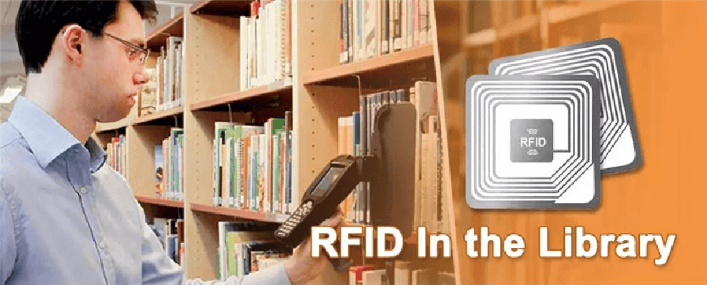 Etiqueta HF de biblioteca Rfid de 13,56 MHz