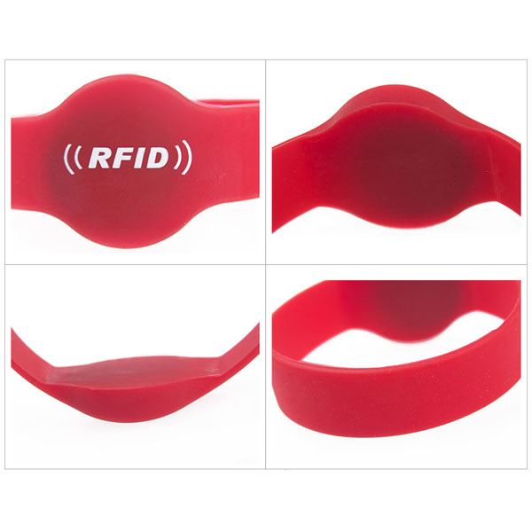 Read Only 125Khz Rfid Silicone Wristband