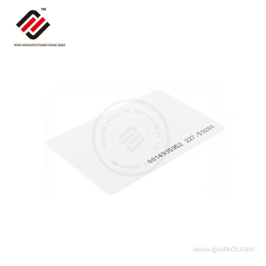 Custom 125khz LF Blank RFID card with Logo