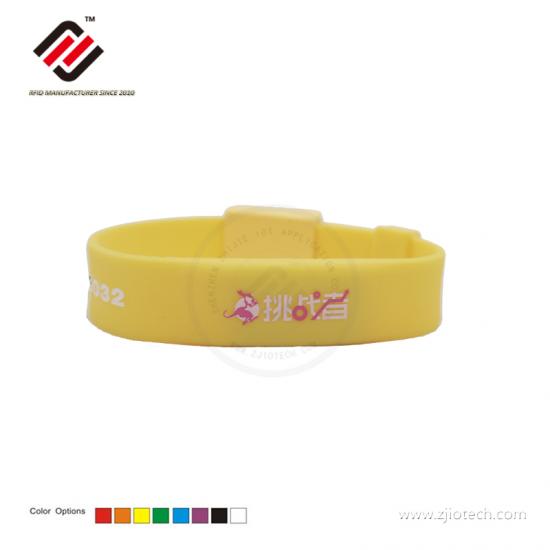 Tamper Proof Rfid Silicone Wristband