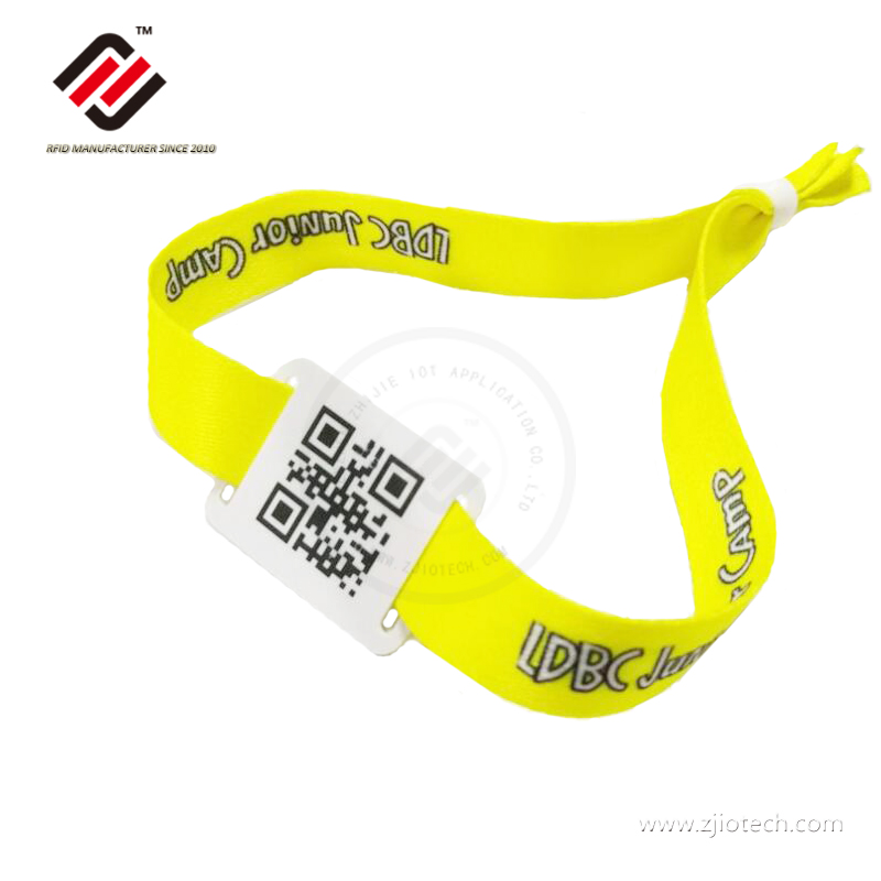 Pulseras de tela RFID M 1K para entradas de festivales de música 