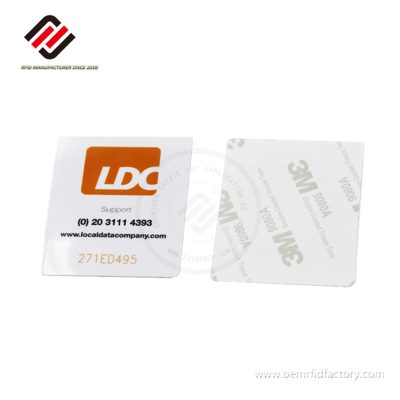 Etiqueta de chip NFC de protección contra falsificación de 13,56 Mhz I CODE SLIX Chip Label 