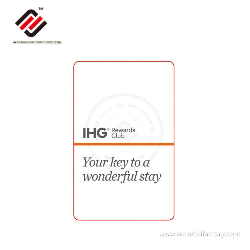 Tarjeta HIG Rewards Club de HIG Hotel Key Card 
