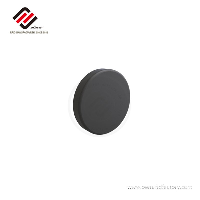 Etiqueta RFID PPS resistente al calor de 13,56 MHz MF 1K para lavandería industrial.