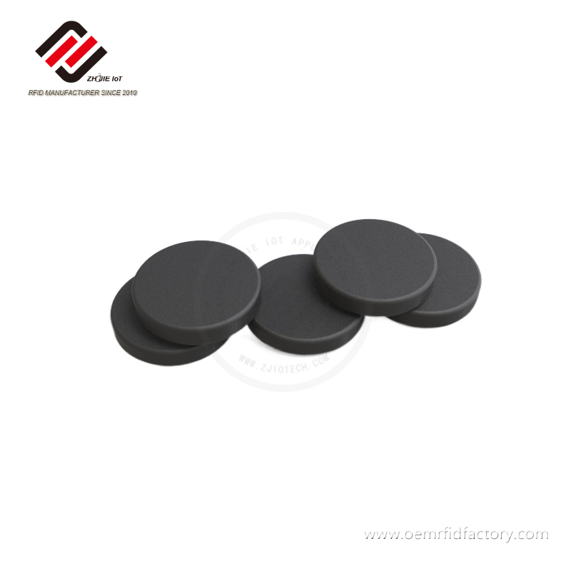 Etiqueta RFID PPS resistente al calor de 13,56 MHz MF 1K para lavandería industrial.